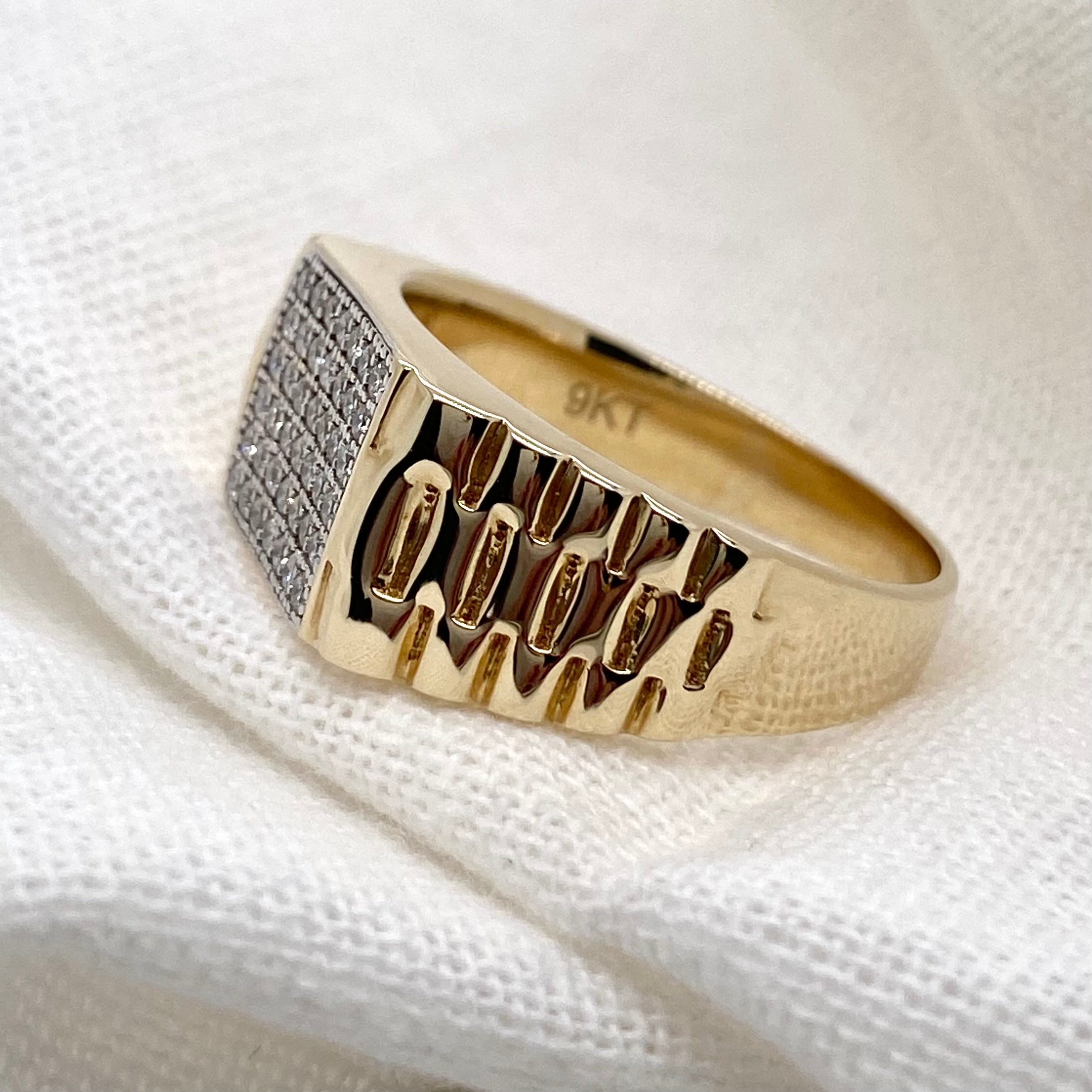 Natural Diamond Set Dress Ring