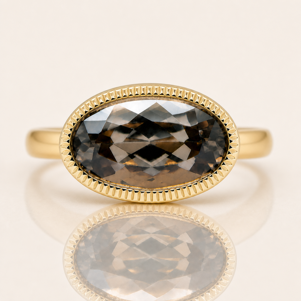 Jolie | Oval Diaspore Ring | 9ct Yellow Gold | Exclusively Paton's Place
