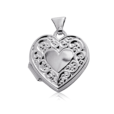 Zoe Austin - Sterling Silver heart locket