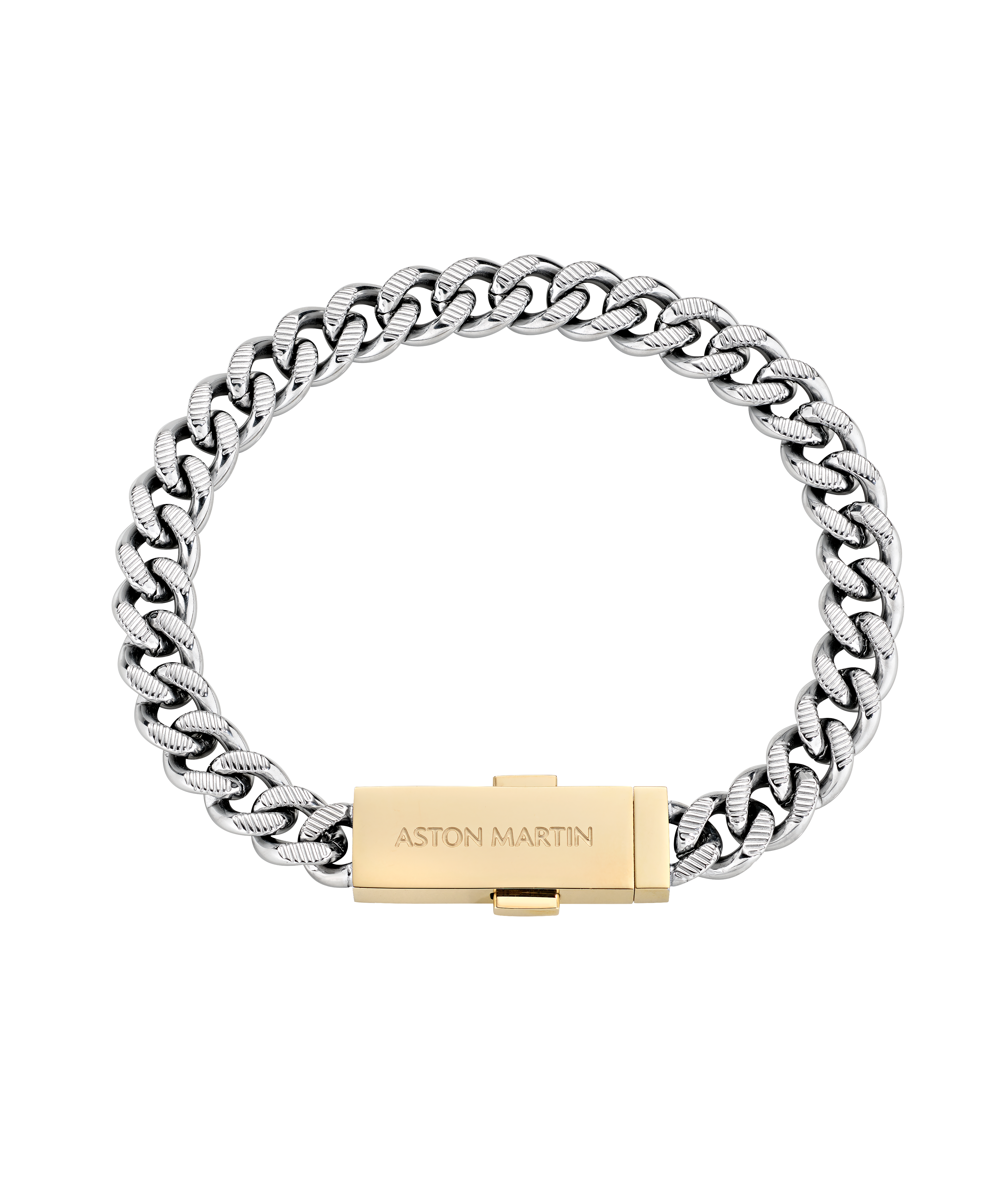Aston Martin - UCD Rhodium & Yellow Gold plate bracelet