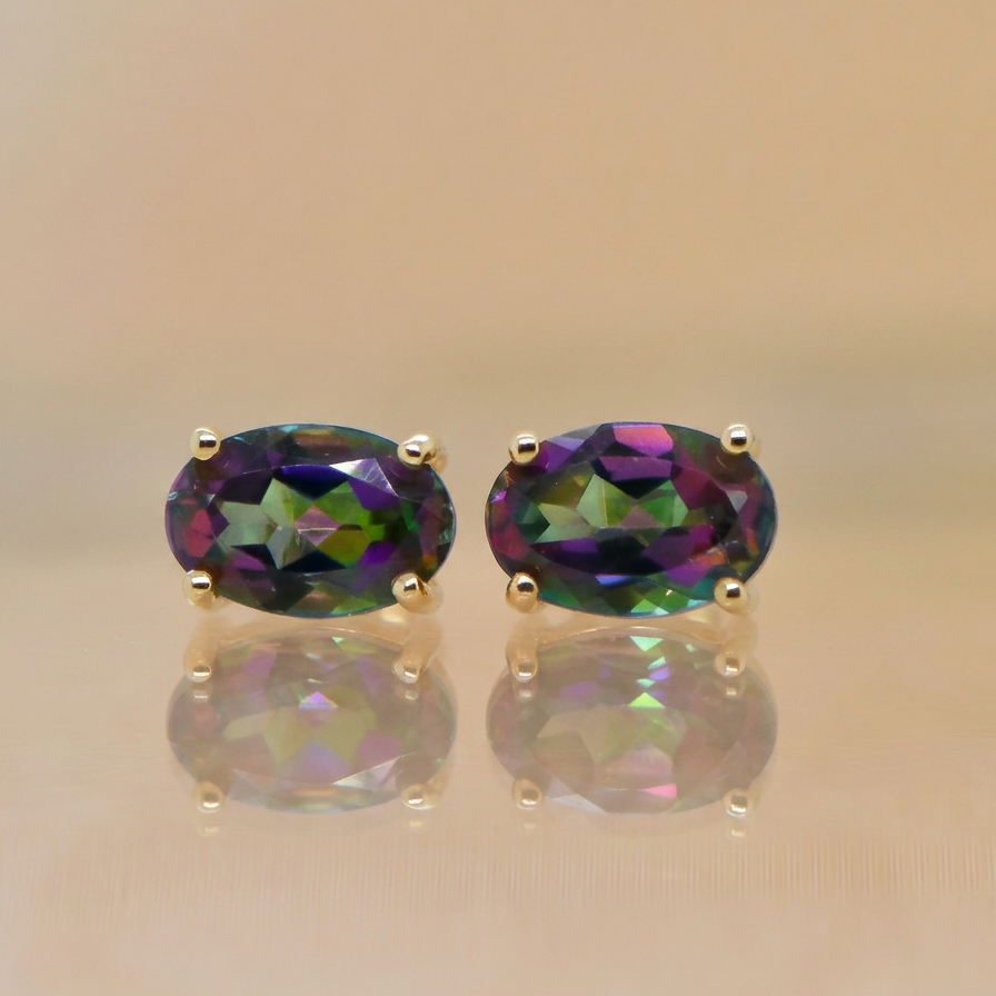 Mystic Topaz Earrings