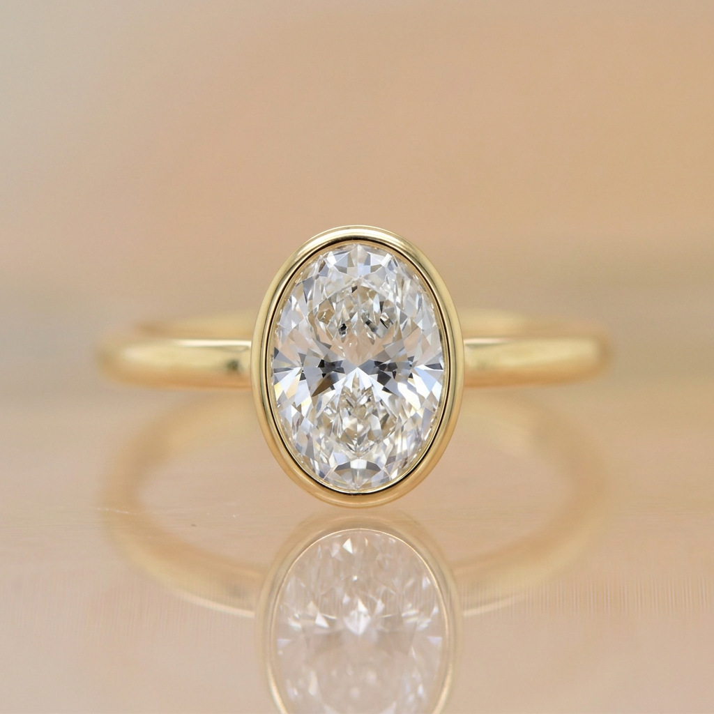 Concept Design: Bezel Set Oval