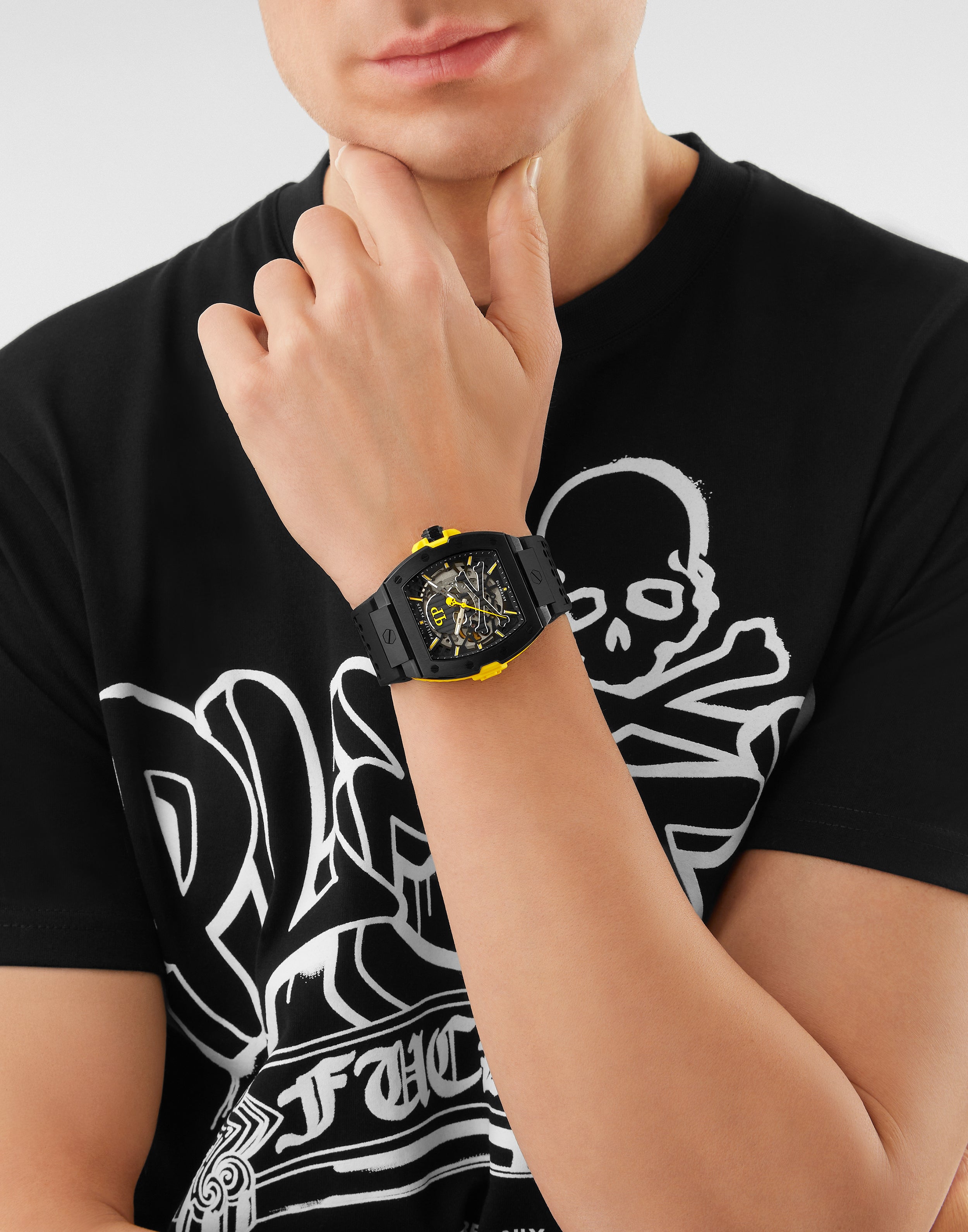 Philipp Plein - Skeleton Automatic Black