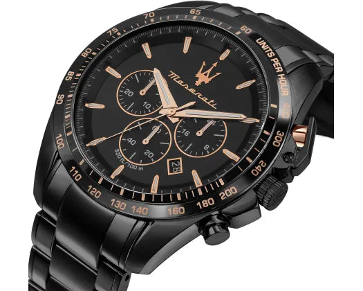 Maserati Traguardo Black Rose Chronograph