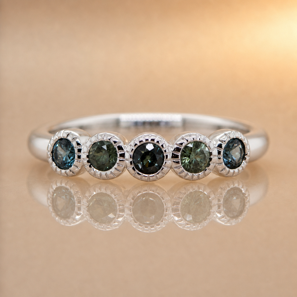 'Remi' AUSTRALIAN SAPPHIRE BAND - Exclusively, Paton's Place