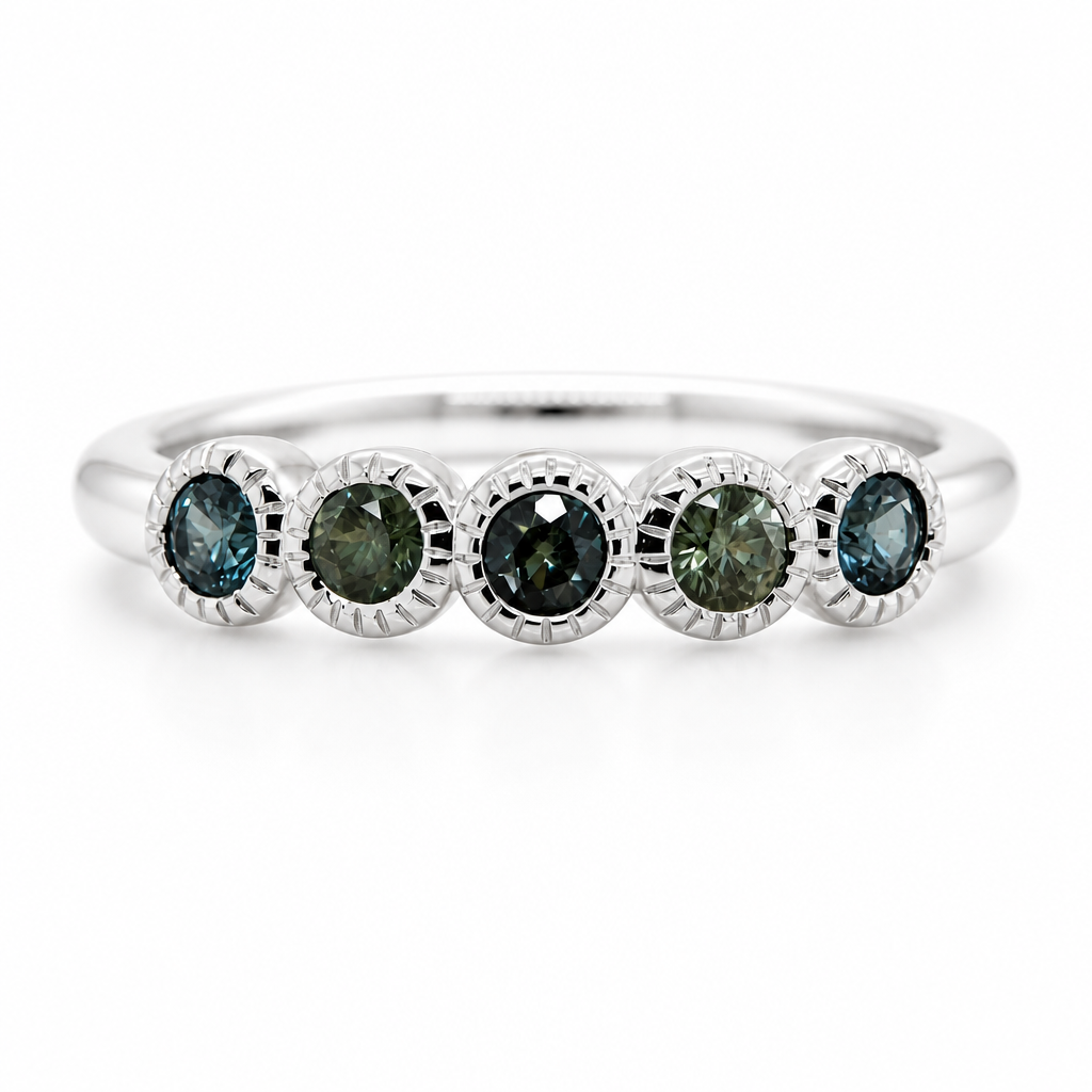 'Remi' AUSTRALIAN SAPPHIRE BAND - Exclusively, Paton's Place