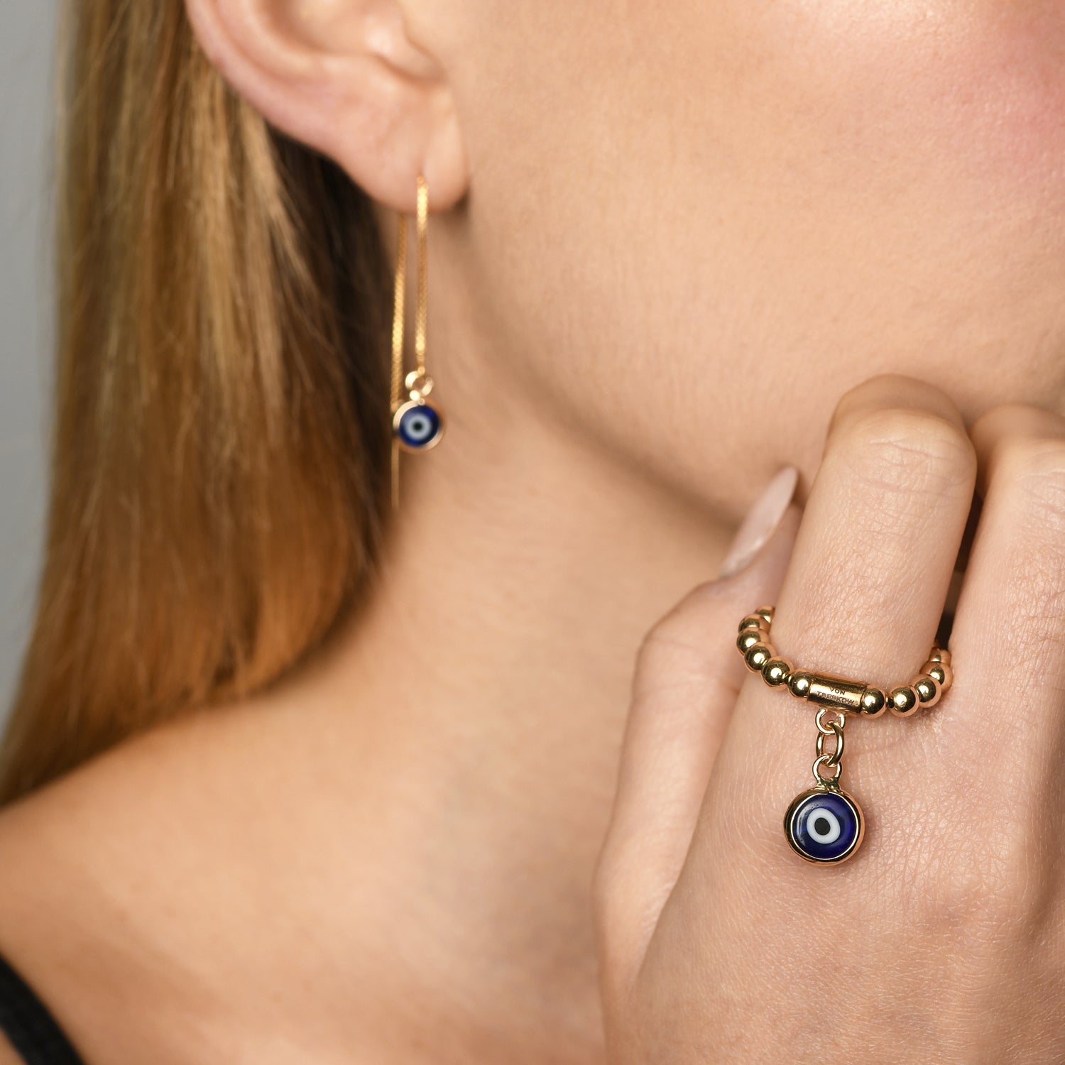 Von Treskow - Evil Eye Stretchy Ring