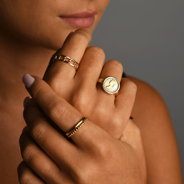 Von Treskow - MINI COIN RING