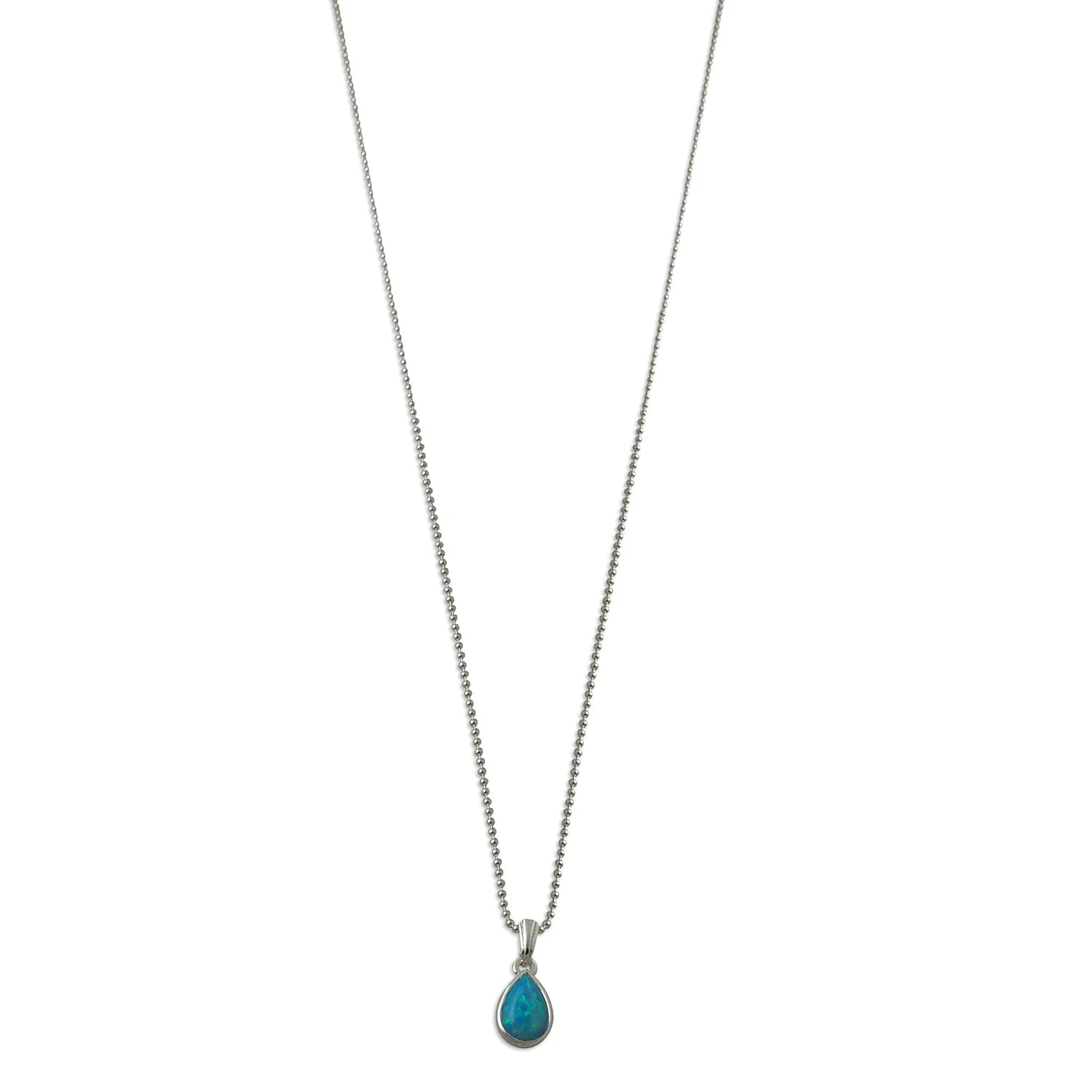 Von Treskow - CASED CZELLINE OPAL PEAR PENDANT