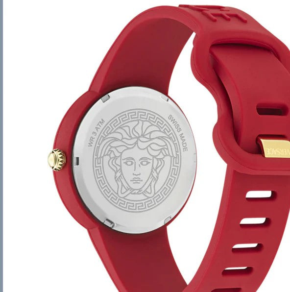 VERSACE - Medusa Pop Silicon Red