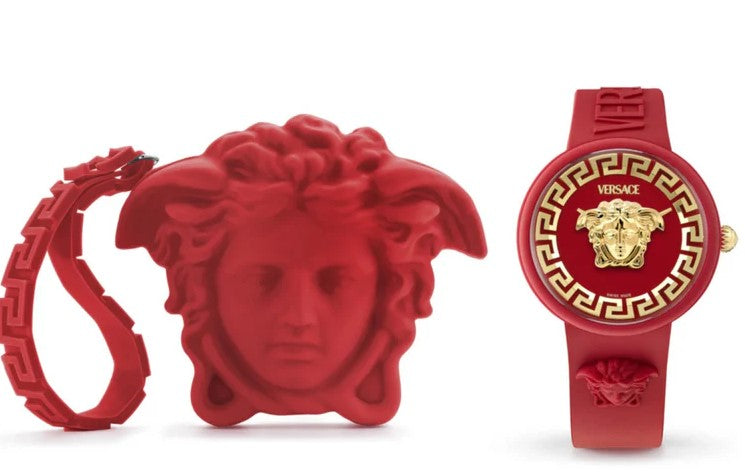 VERSACE - Medusa Pop Silicon Red