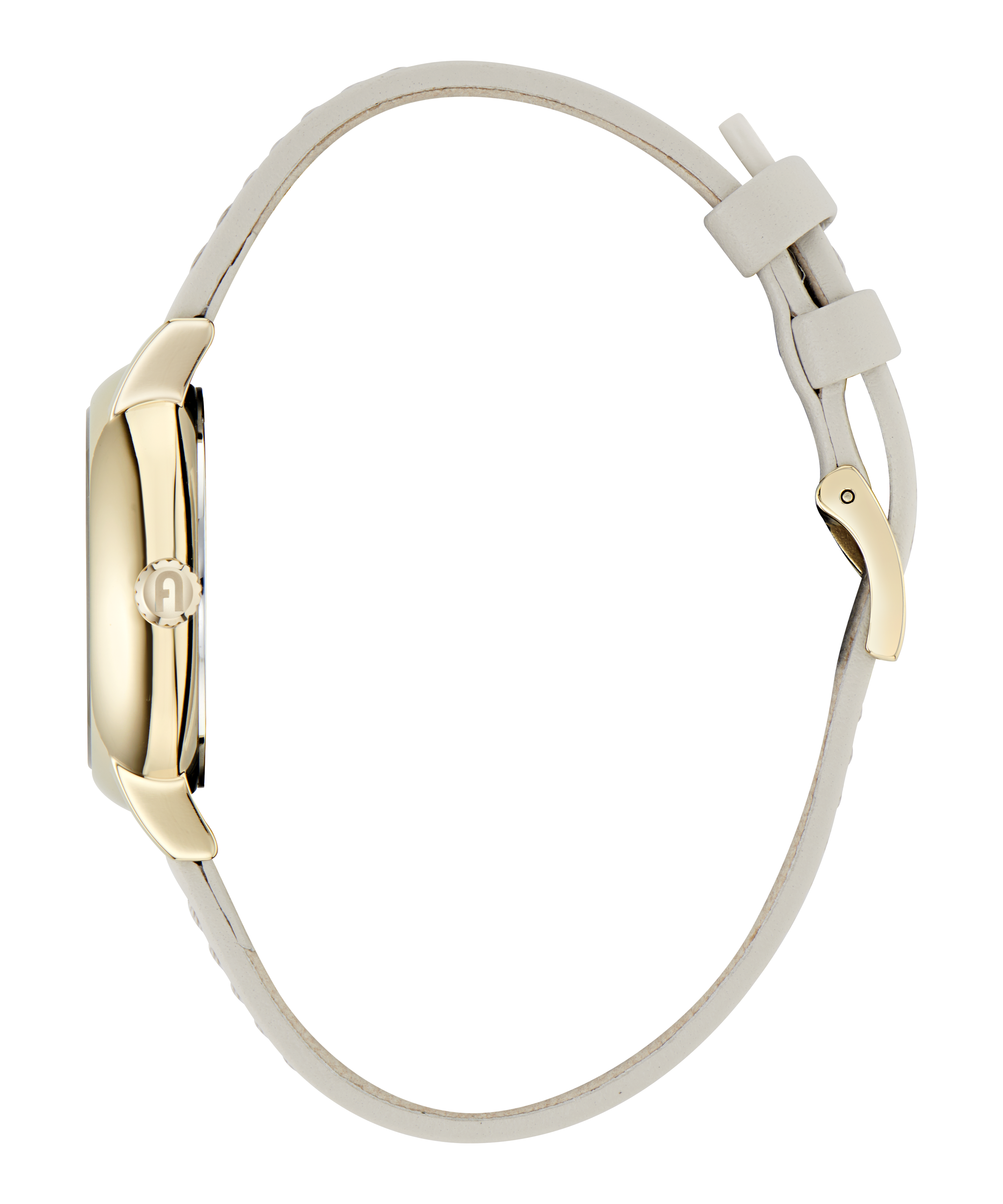 Furla - Easy Shape Gold/beige strap