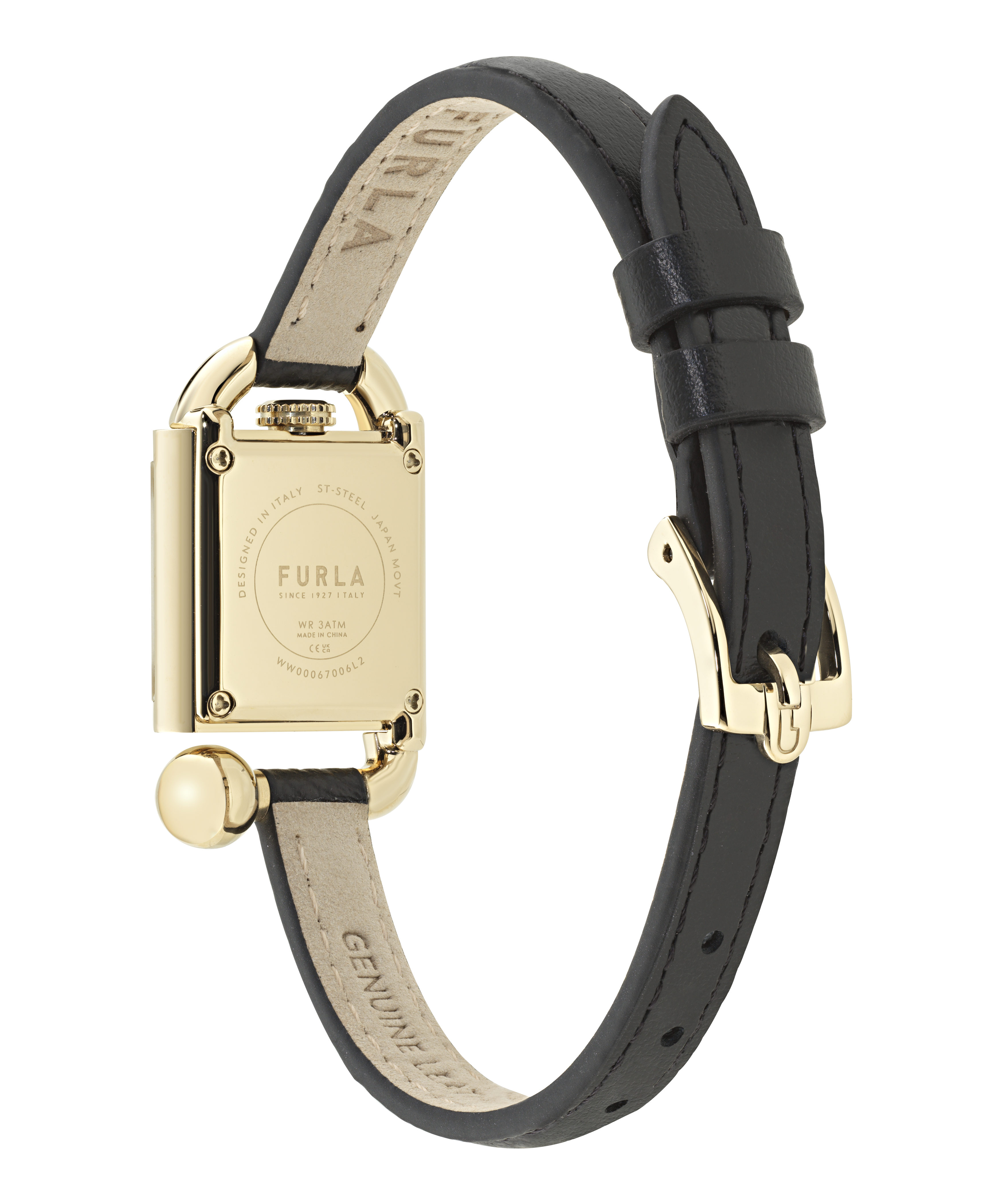 Furla - Mianuvola Square/Black Leather