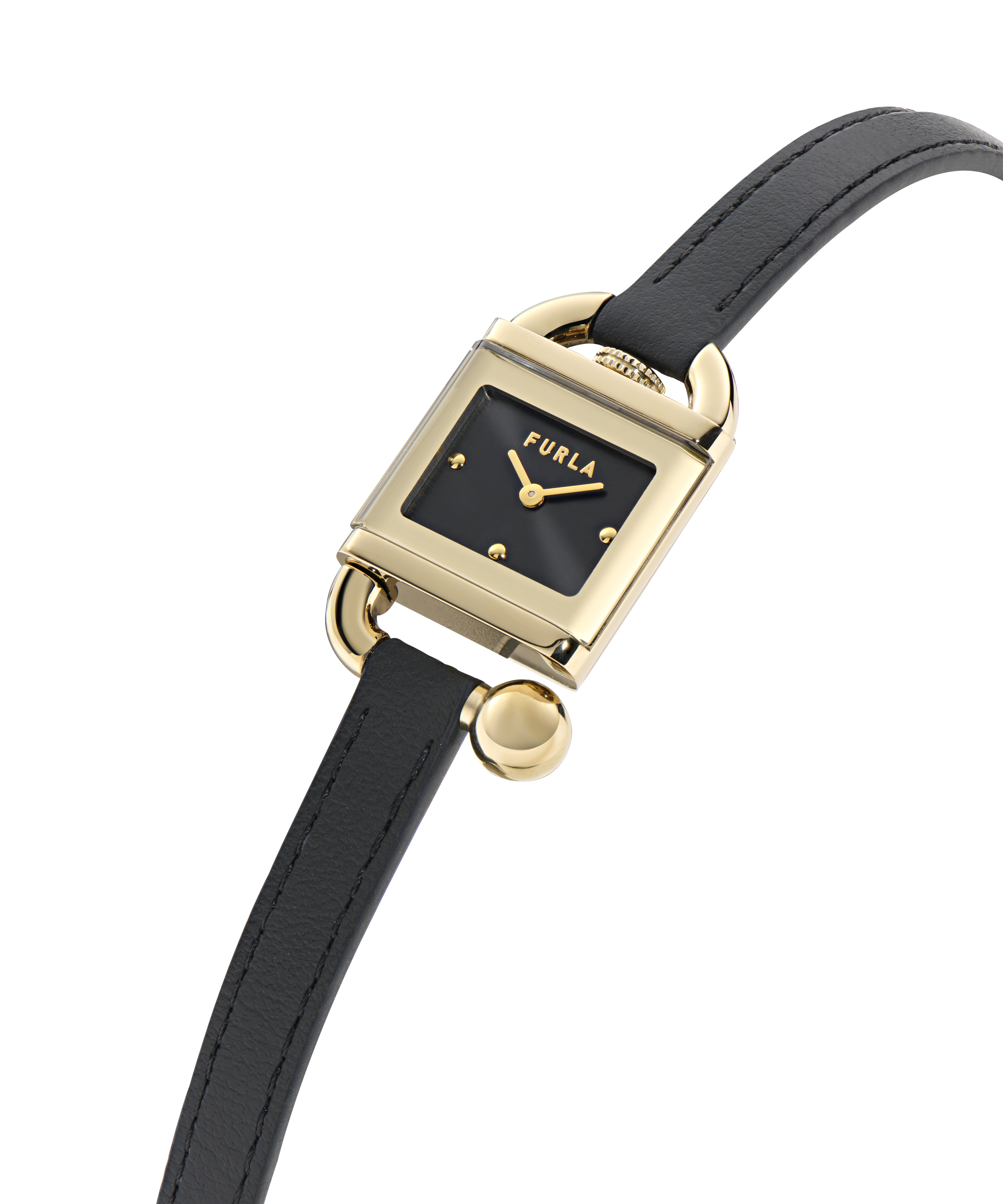 Furla - Mianuvola Square/Black Leather
