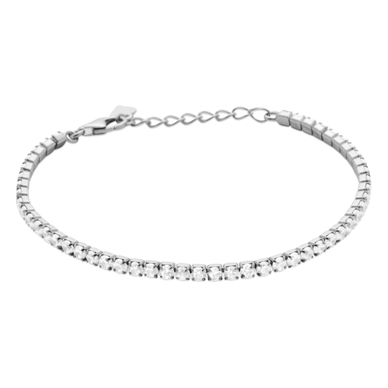 Zoe Austin - Sterling Silver CZ Tennis Bracelet