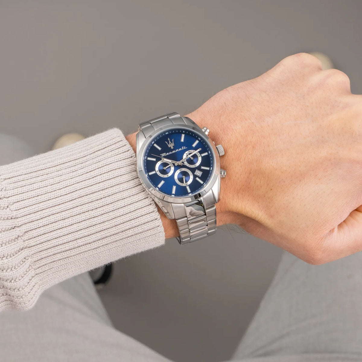 Maserati Attrazione Multi Function Blue dial