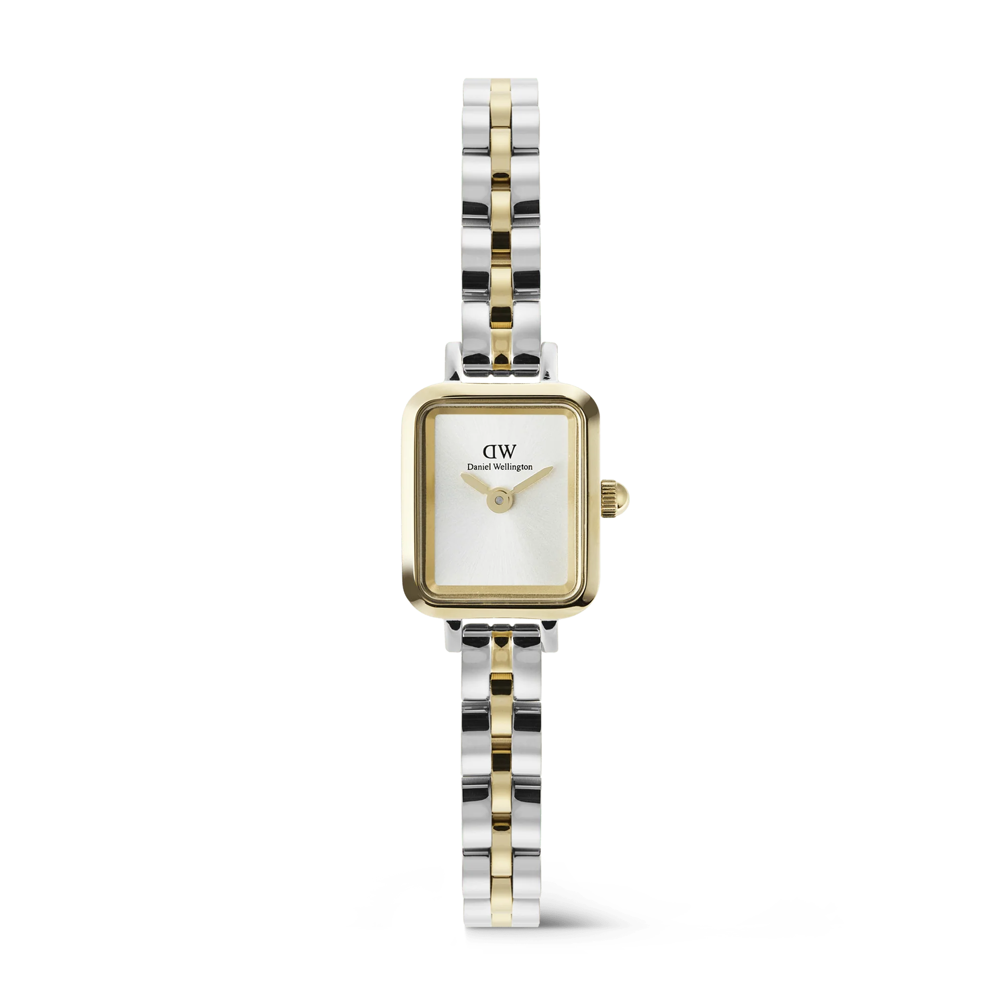 Daniel Wellington - Quadro Mini Arch 3-Link Two Tone Gold