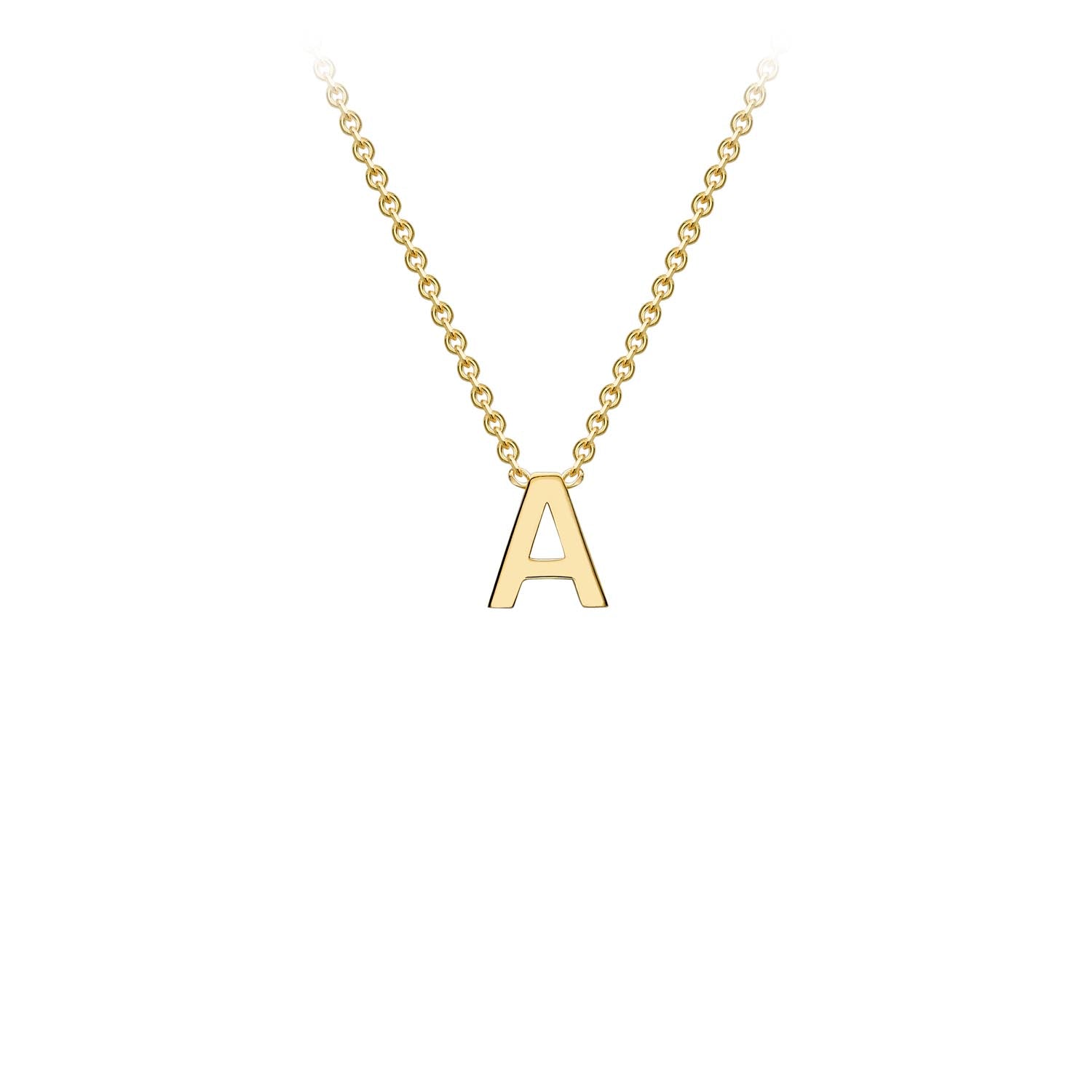 9ct Initial Necklace