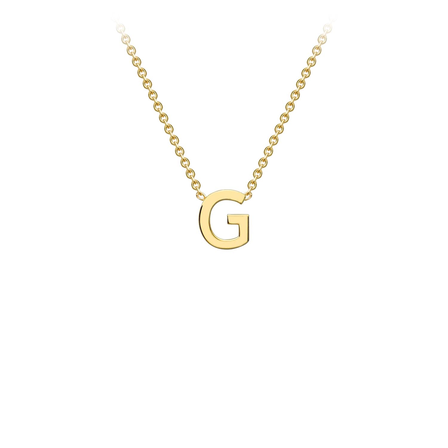 9ct Initial Necklace