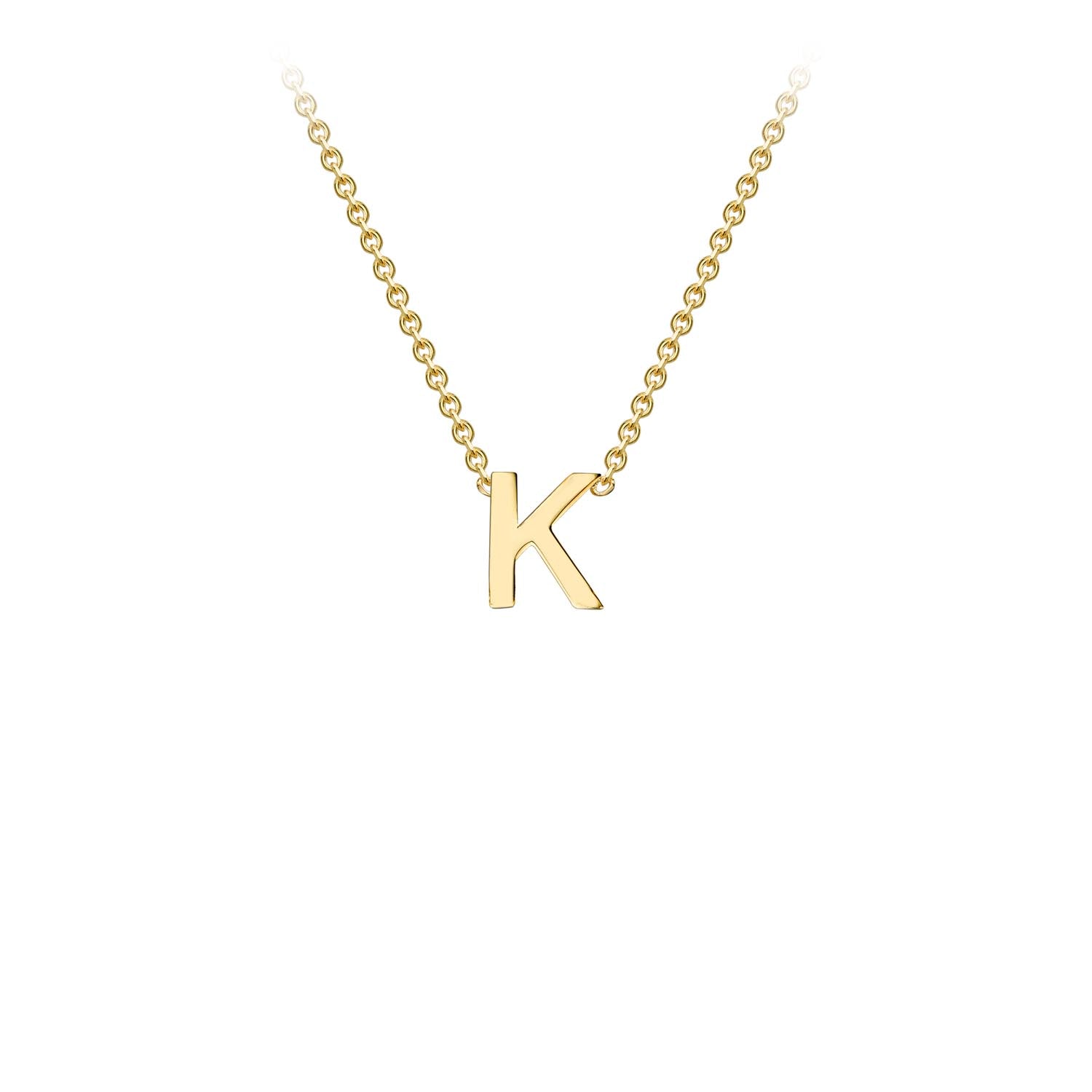 9ct Initial Necklace