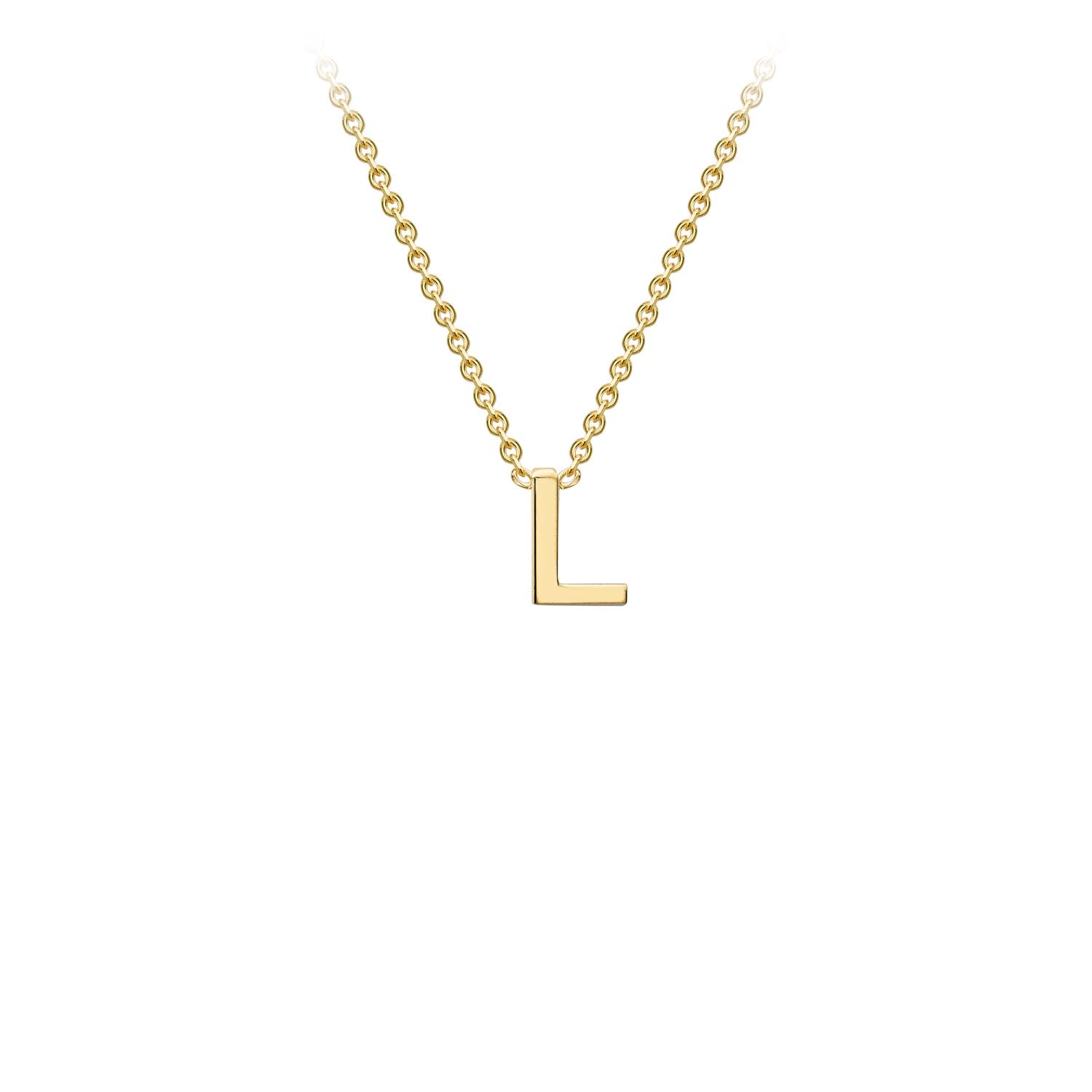 9ct Initial Necklace