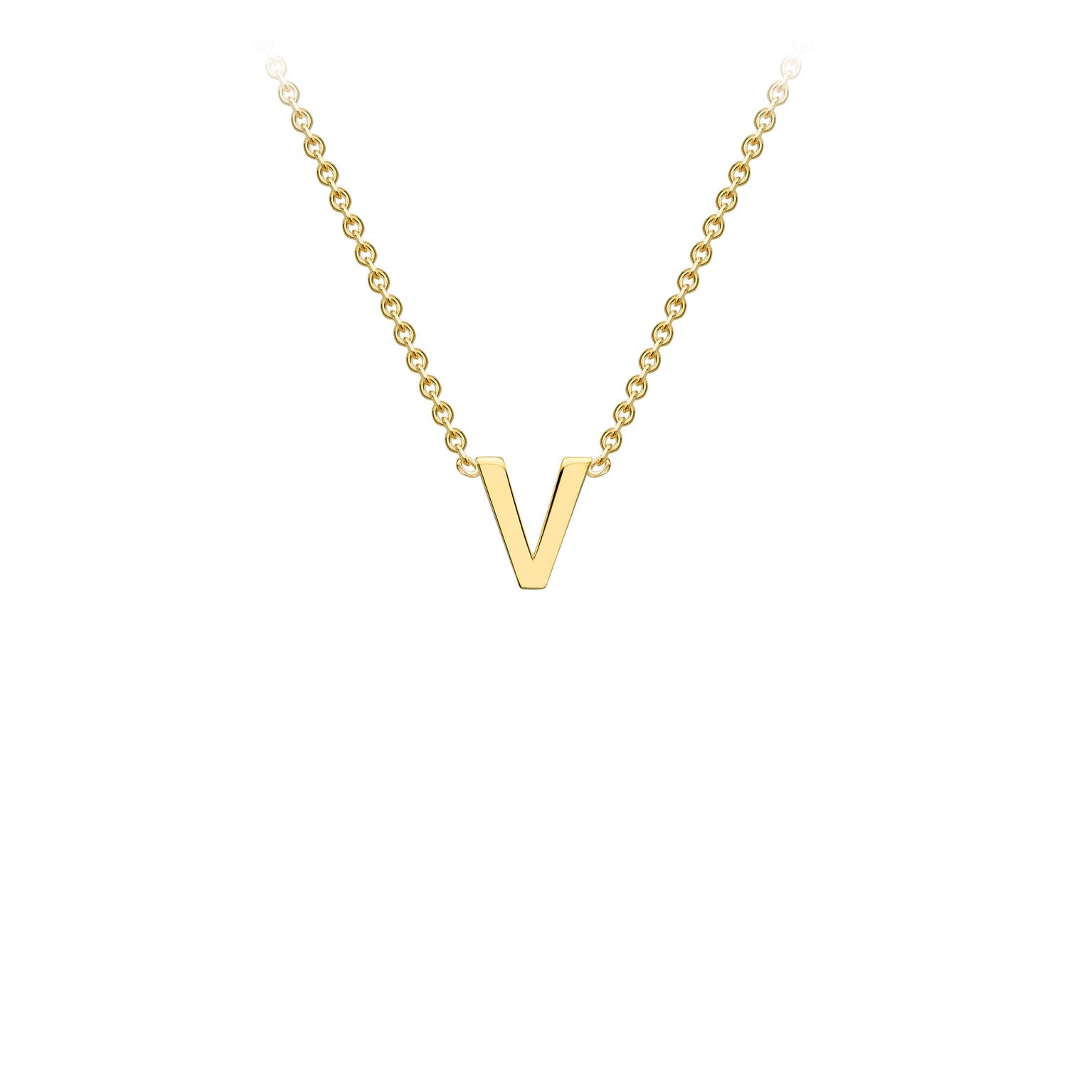 9ct Initial Necklace