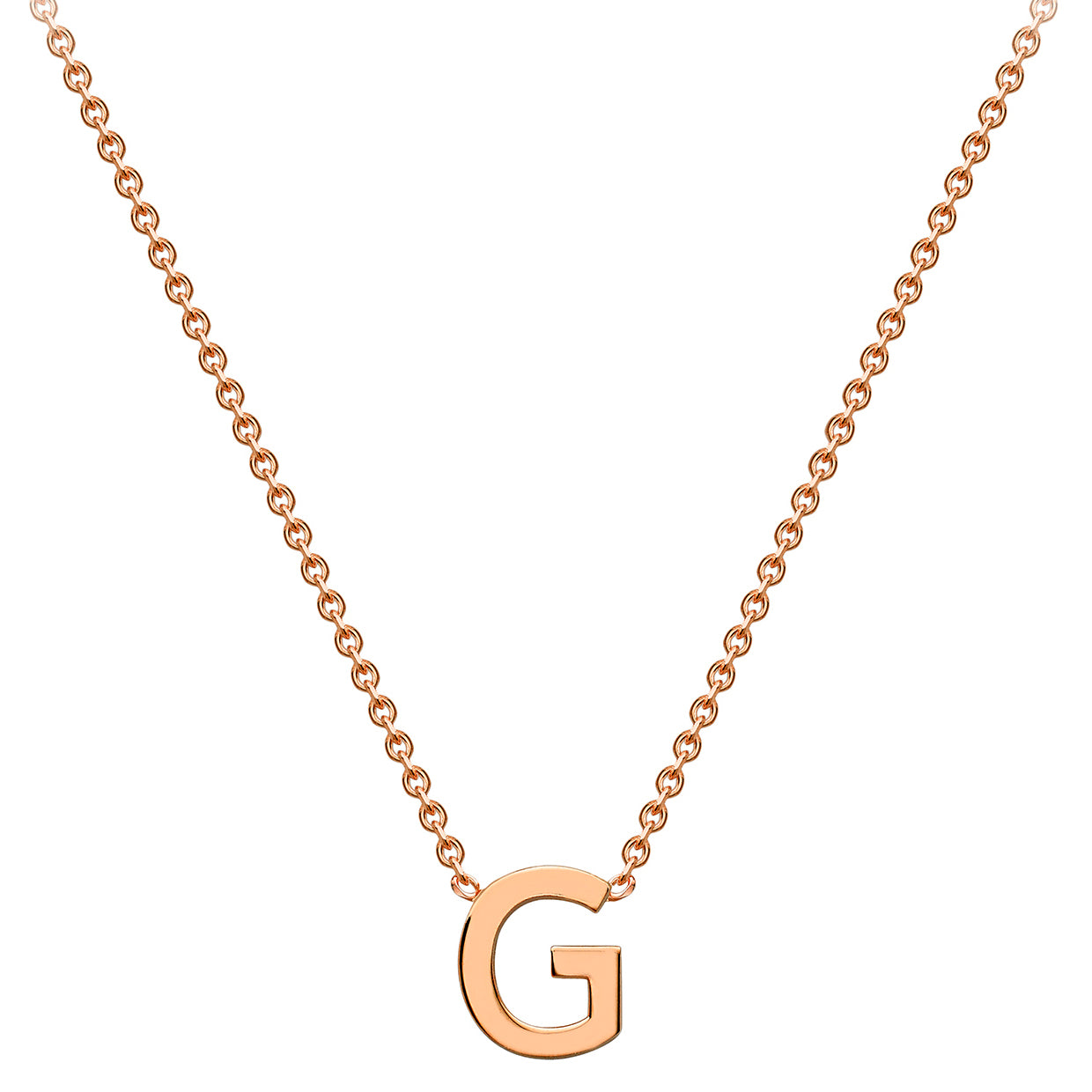 9ct Initial Necklace
