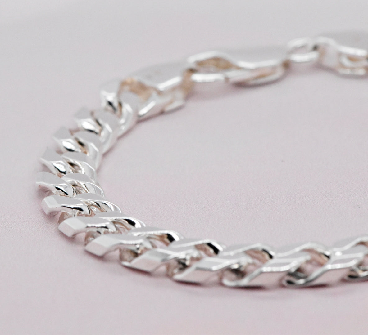 Male Sterling Silver Bracelet