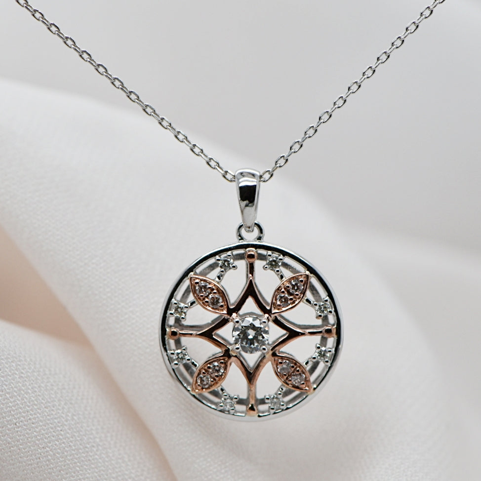 Pink Diamond Pendant
