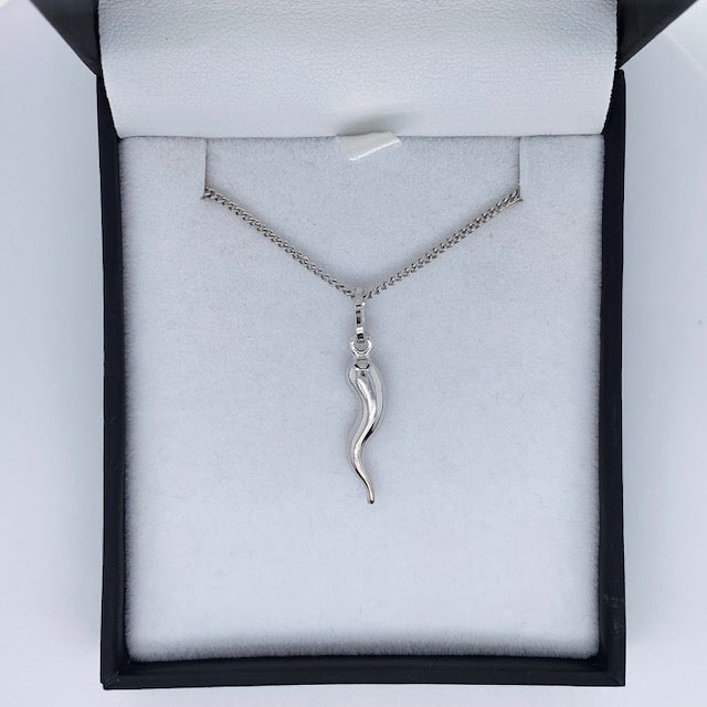 9ct WG Corni Charm's
