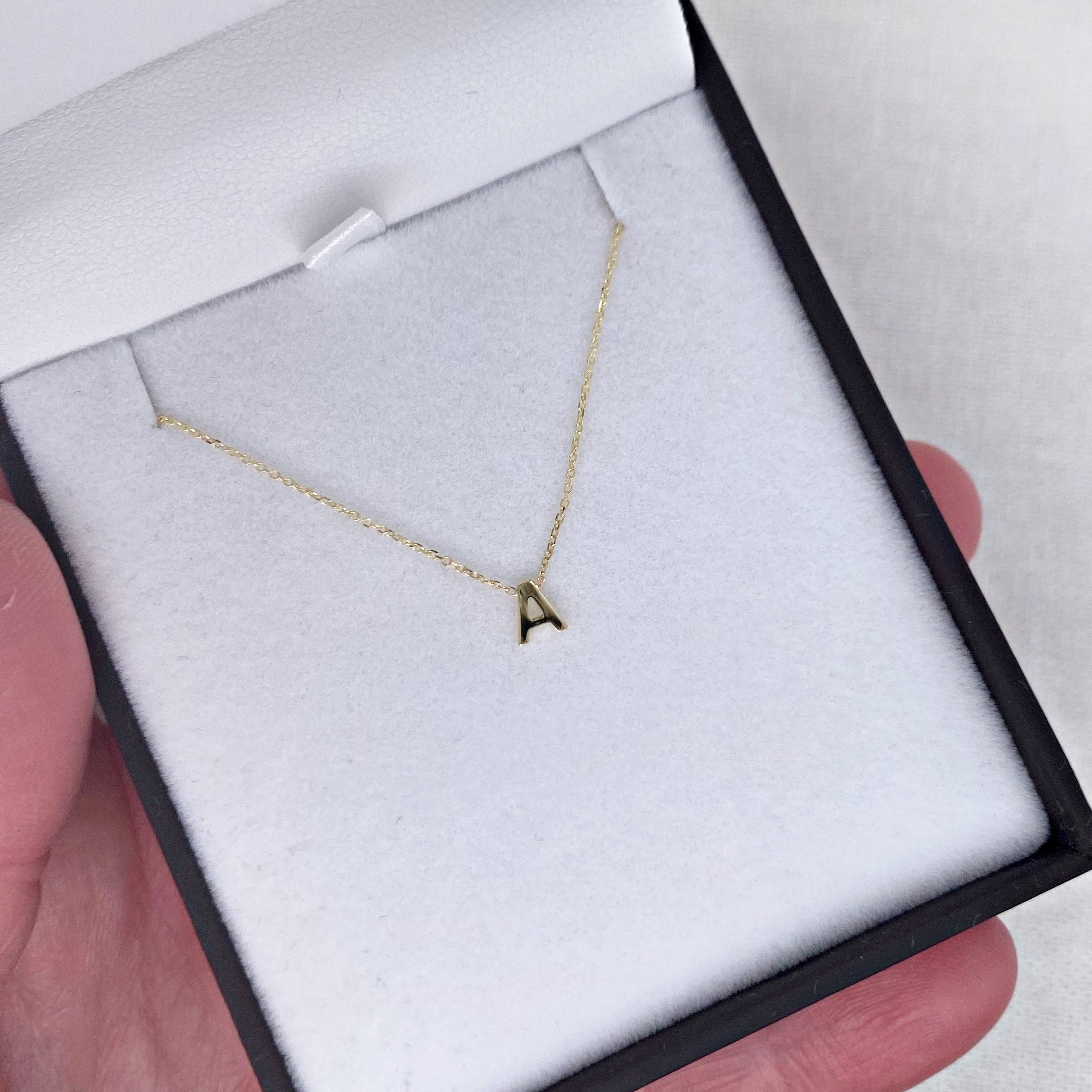 9ct Initial Necklace