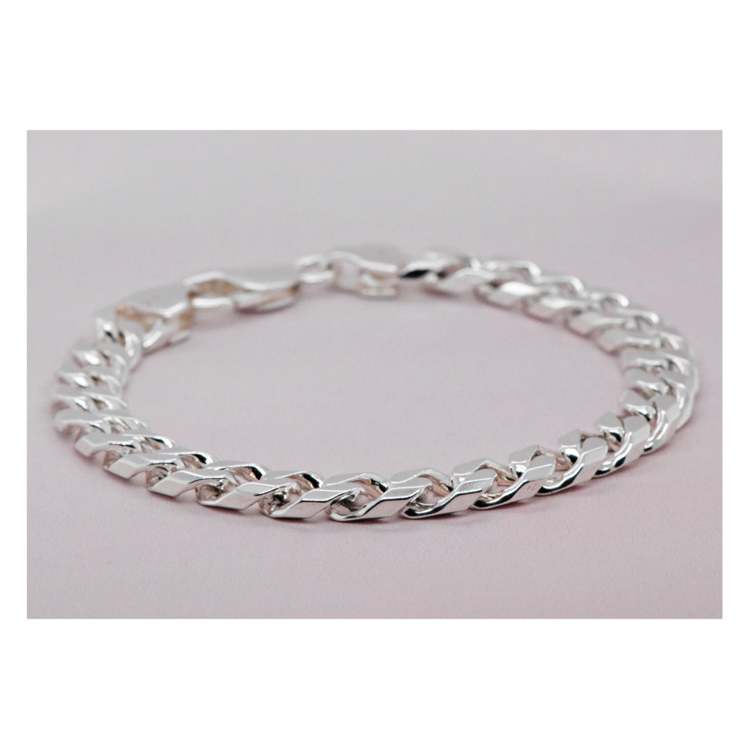 Male Sterling Silver Bracelet